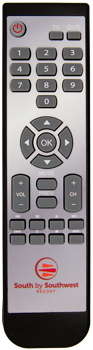 HRC-540 Hospitality Hotel Remote Control- Southwest Resort
